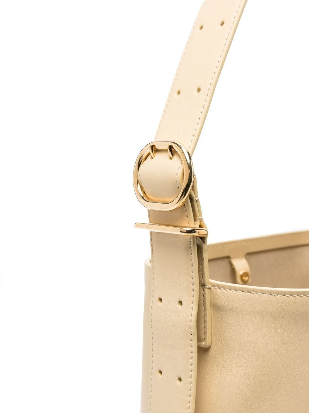 Cannolo leather tote bag - 5