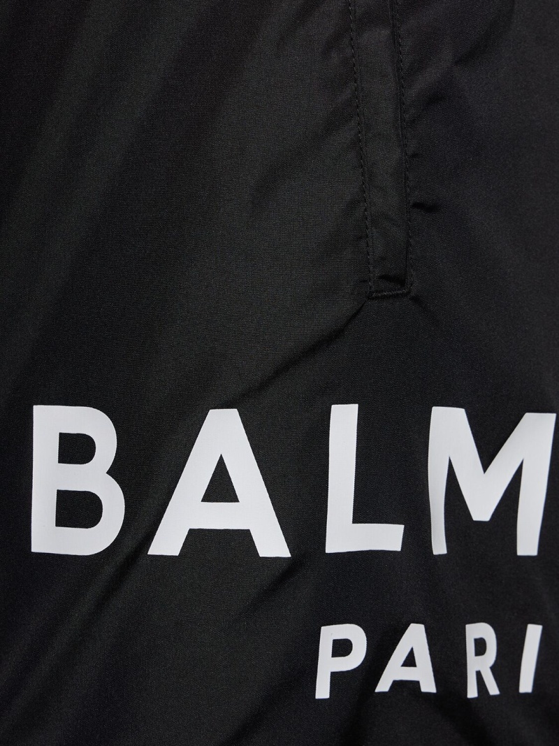 Balmain logo tech swim shorts - 2