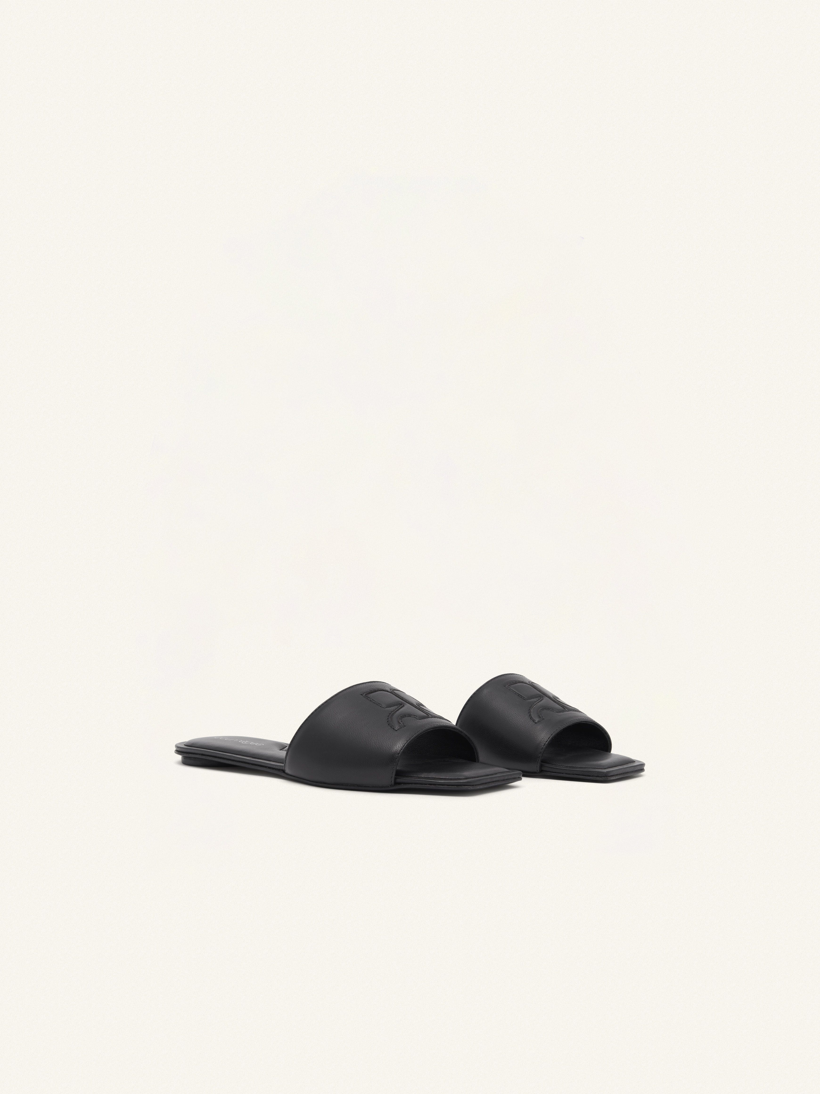 AC LEATHER SLIDES - 2