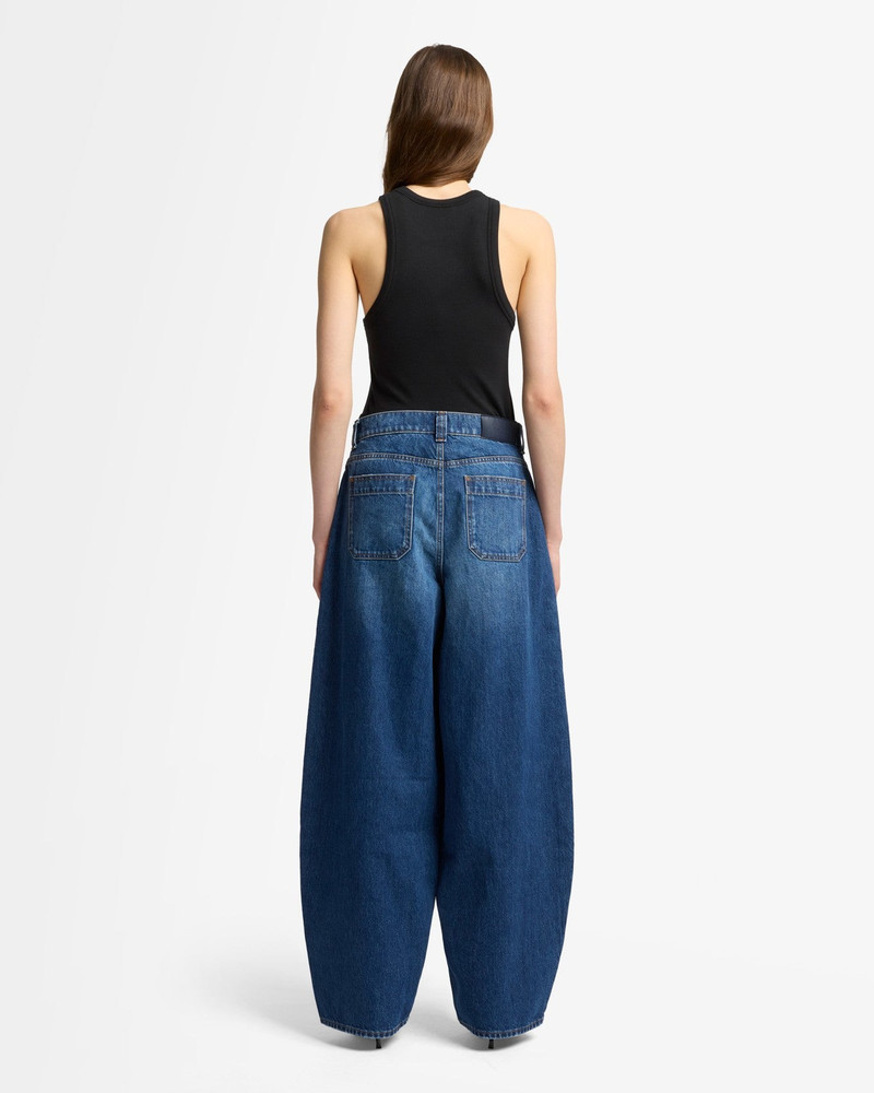 MANKIND Studded Balloon Jeans in Le Blue 5