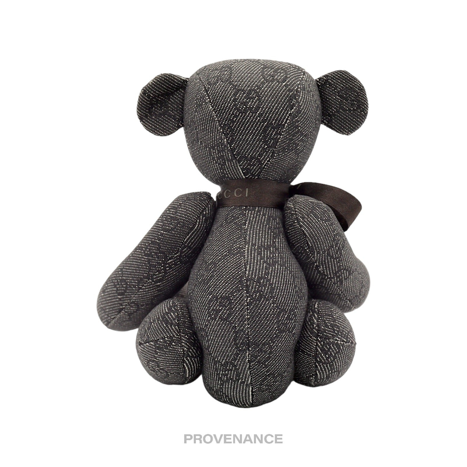 Gucci Teddy Bear - Charcoal GG Canvas - 4