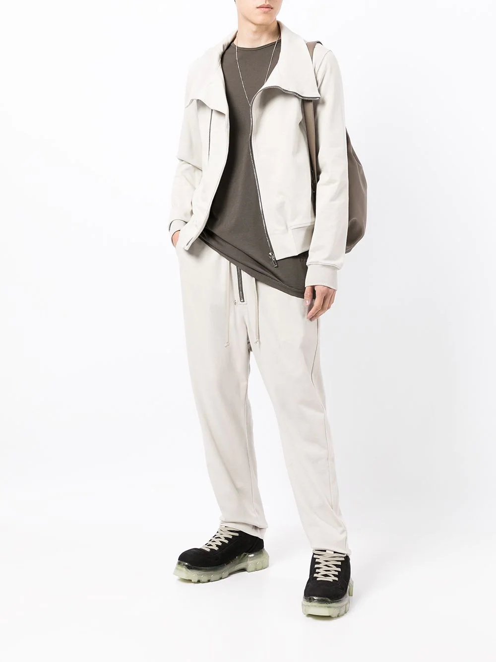 Bauhaus asymmetric jogger jacket - 2