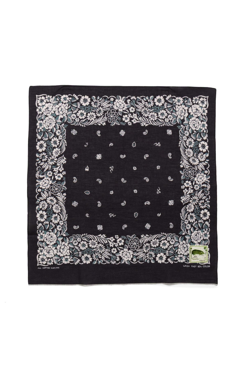 Fastcolor Selvedge Bandana (CHURCHILL GARDEN) 20x20 6