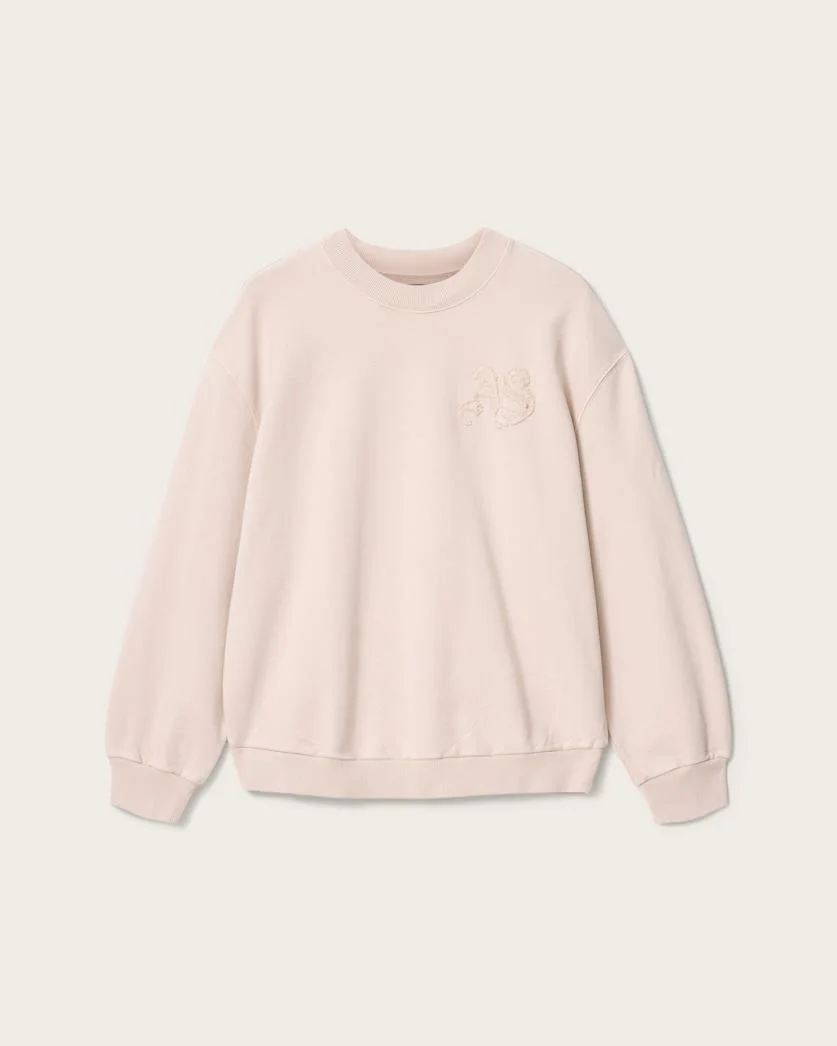 INSIGNIA CREW NECK COTTON SWEATSHIRT - 1