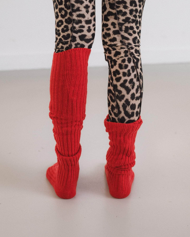 Overknee Socks - Recycled Cashmere Rib 4