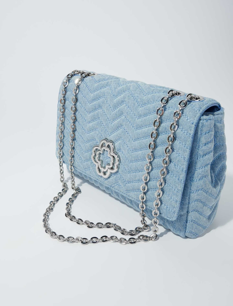 maje Cloverbloom denim bag outlook