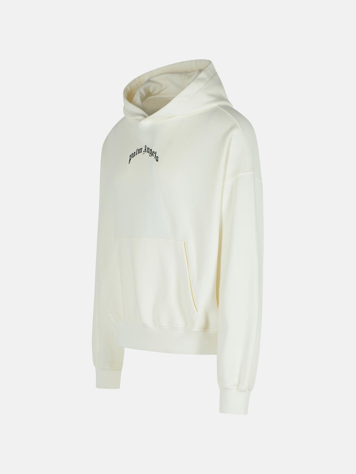 WHITE COTTON SWEATSHIRT - 2