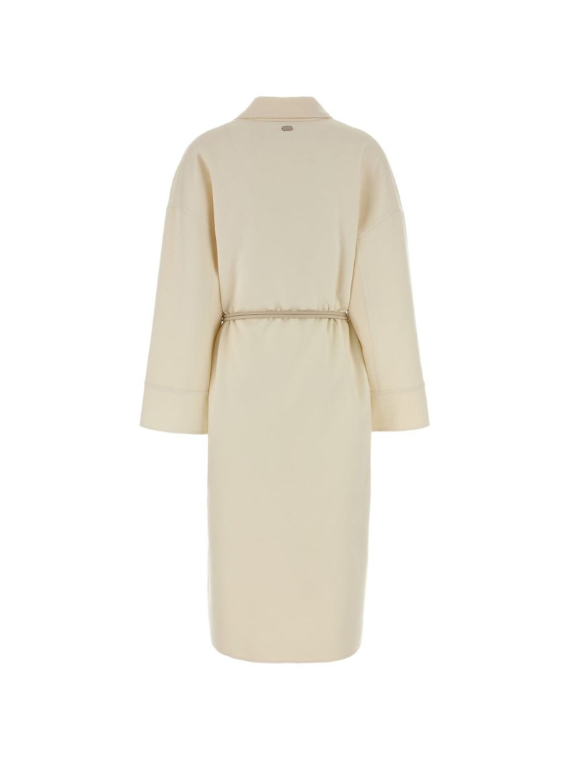 AGNONA double-breasted belted coat outlook