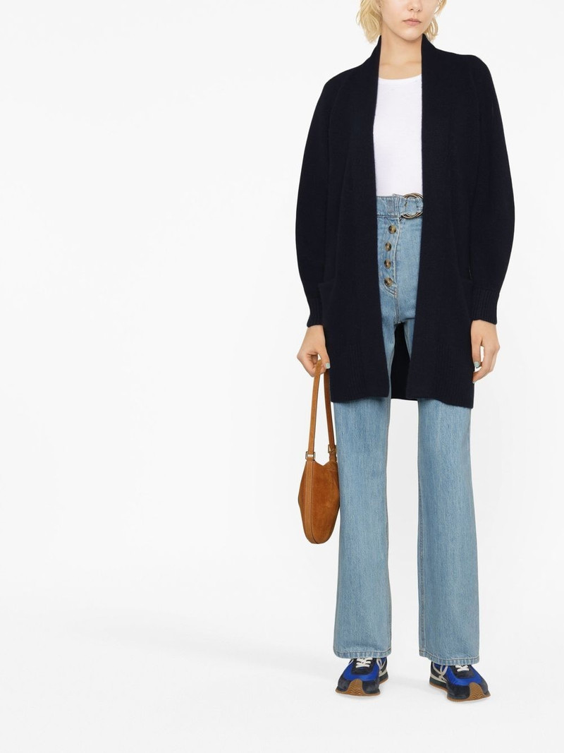 Vince open-front cashmere cardigan outlook