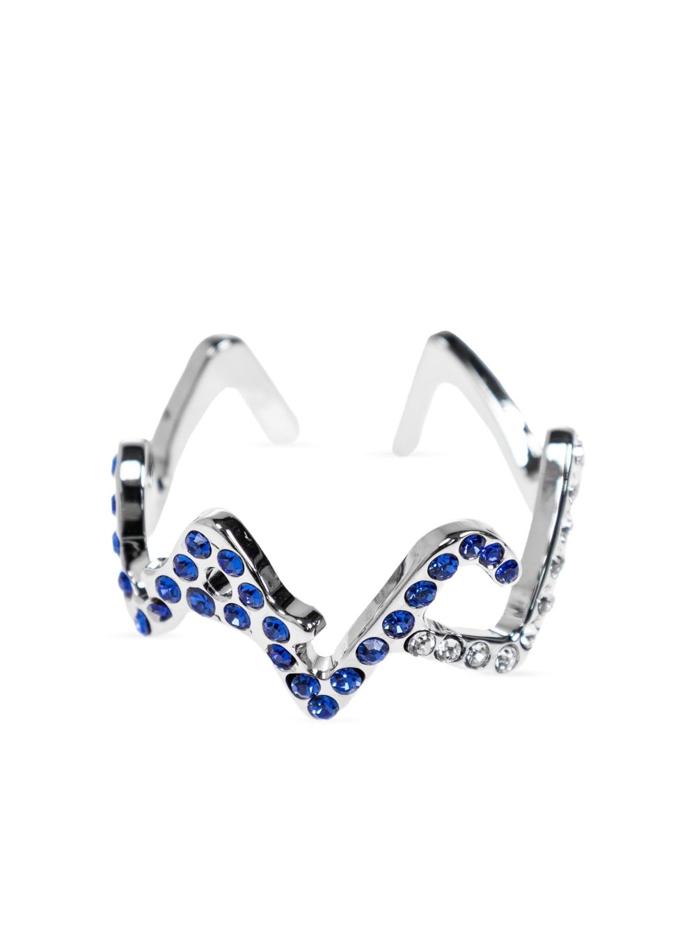 crystal-embellished ring - 2