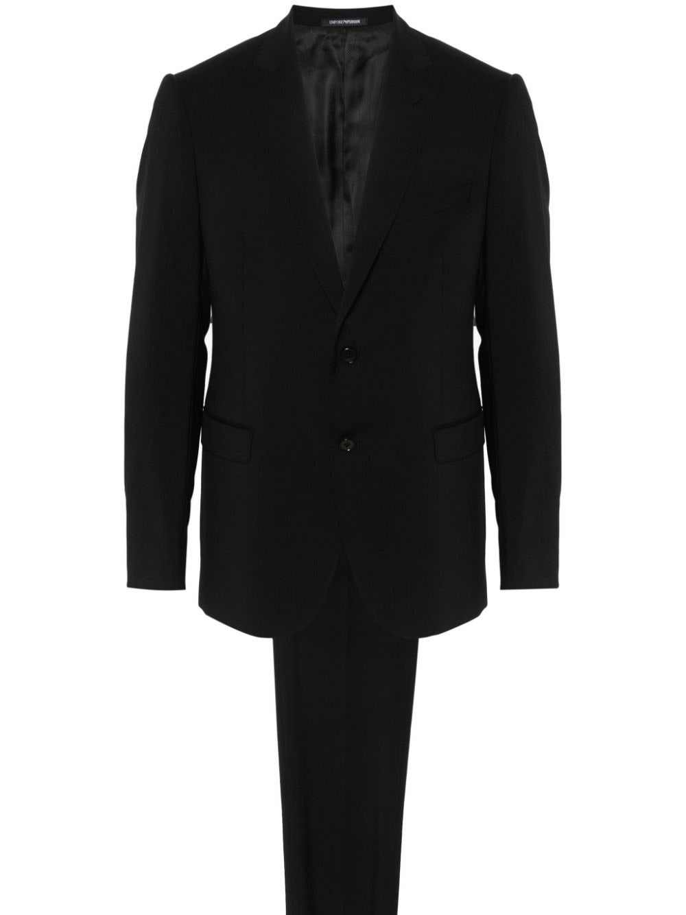 Wool single-breasted suit - 1