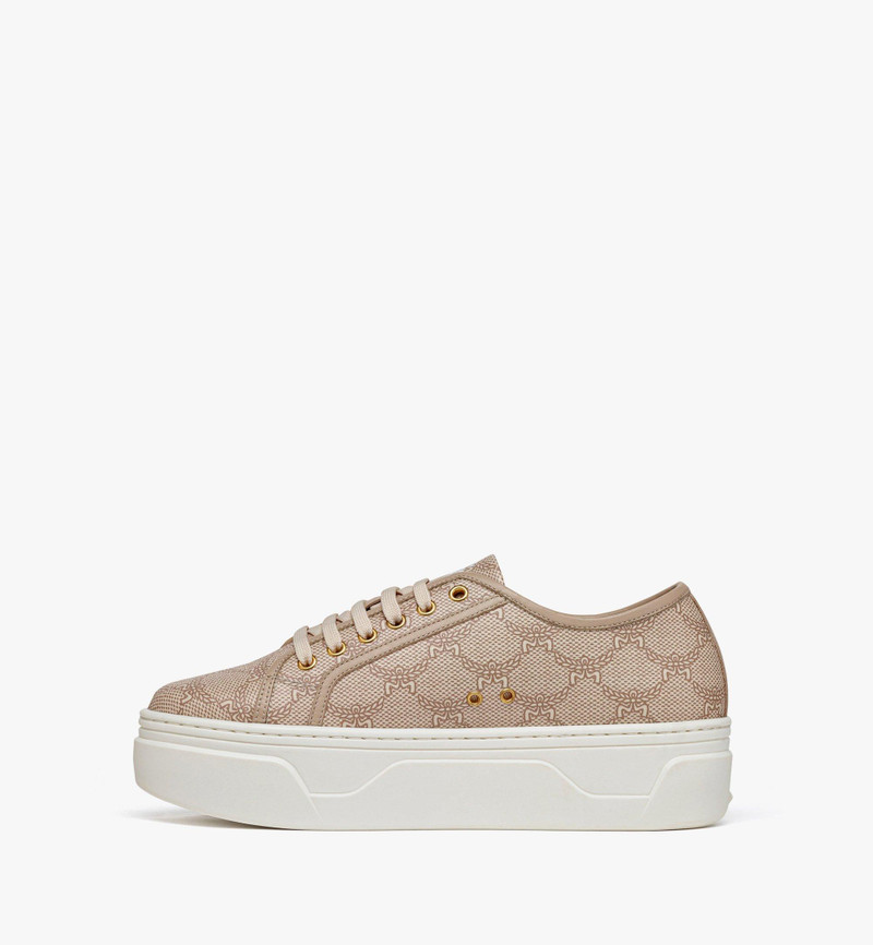 MCM Skyward Platform Sneakers in Lauretos outlook
