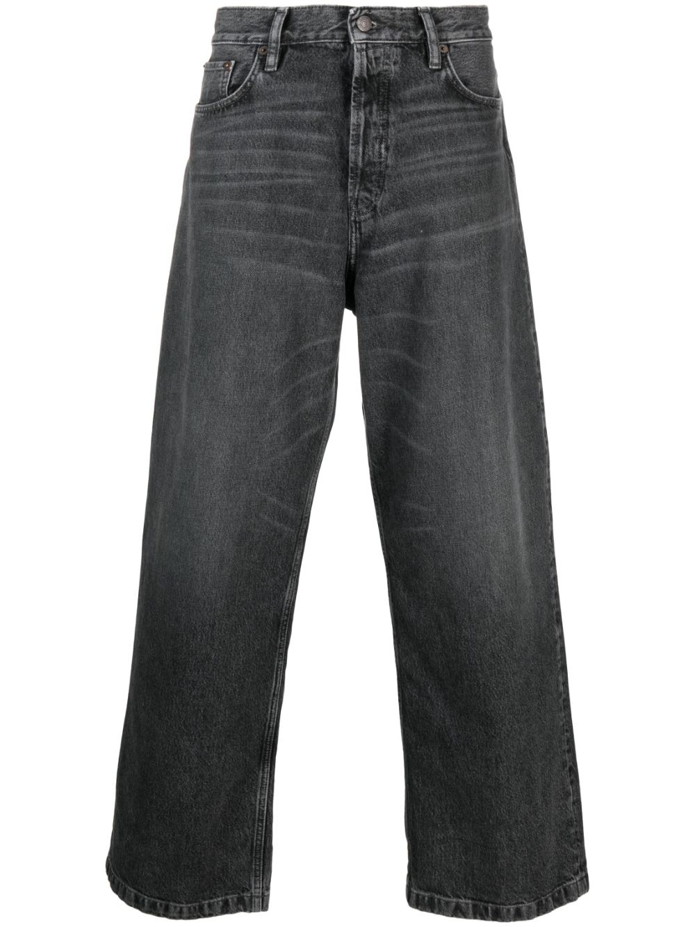 Acne Studios mid-rise wide-leg jeans | REVERSIBLE