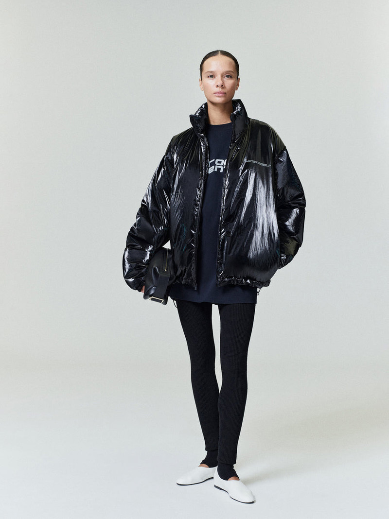 ESSENTIALS Womens Waffle Leggings outlook