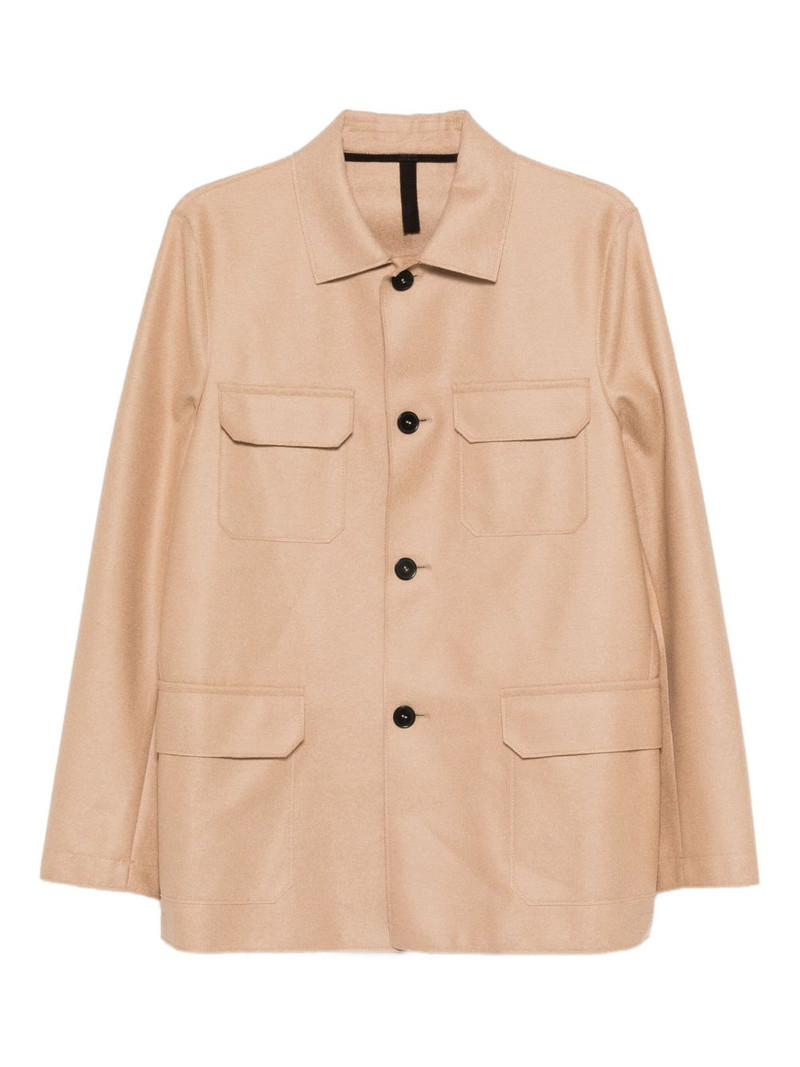 virgin-wool pocket jacket 1