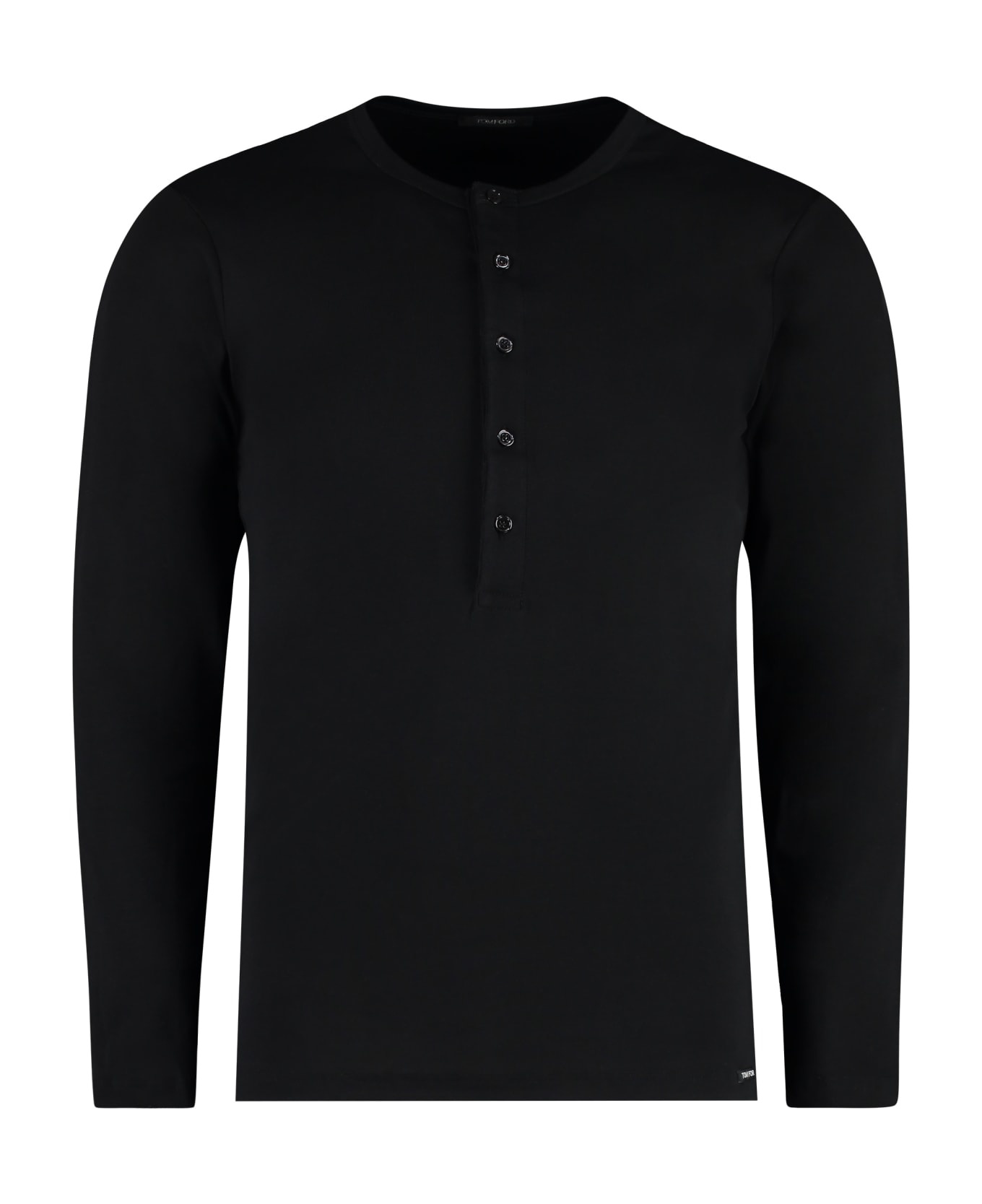 Cotton Crew-neck T-shirt - 1