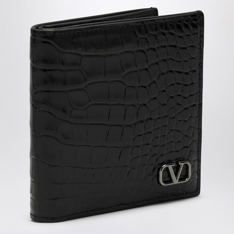SIGNATURE VLOGO WALLET BLACK - 1