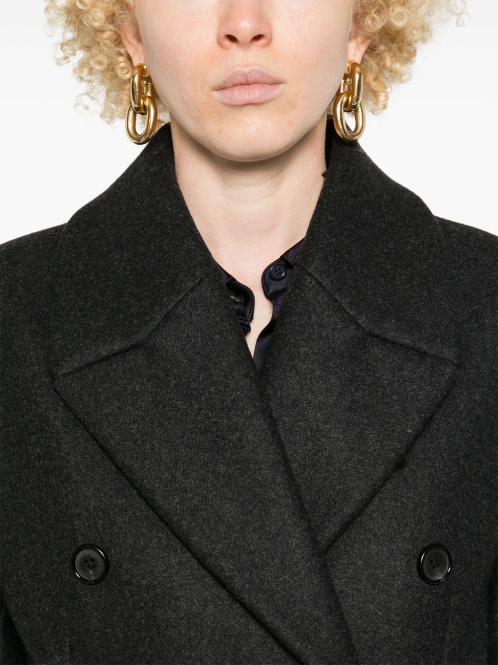 double-breasted coat - 5