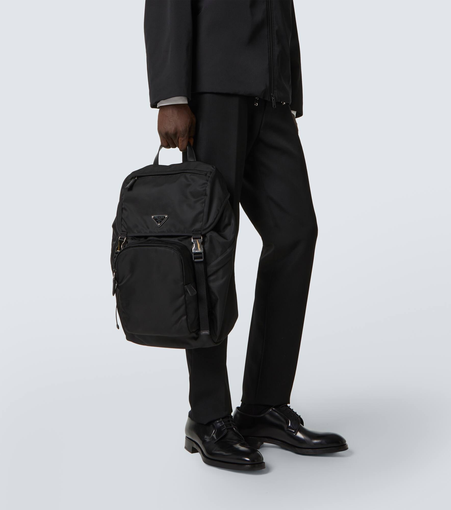Re-Nylon logo backpack - 2