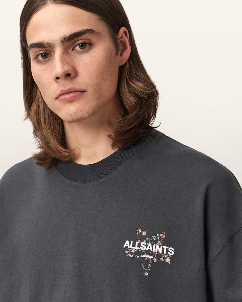PENTACLE OVERSIZED SHORT SLEEVE GRAPHIC T-SHIRT 3