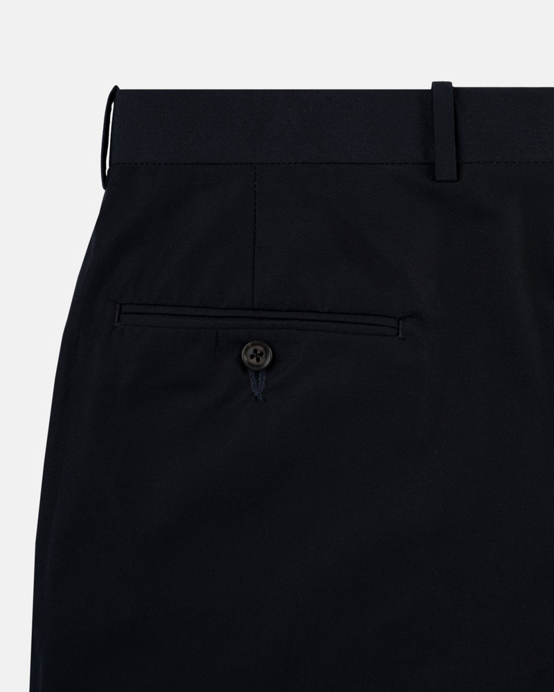 MADE-IN-CANADA SOLID NAVY COTTON POPLIN SUIT 6