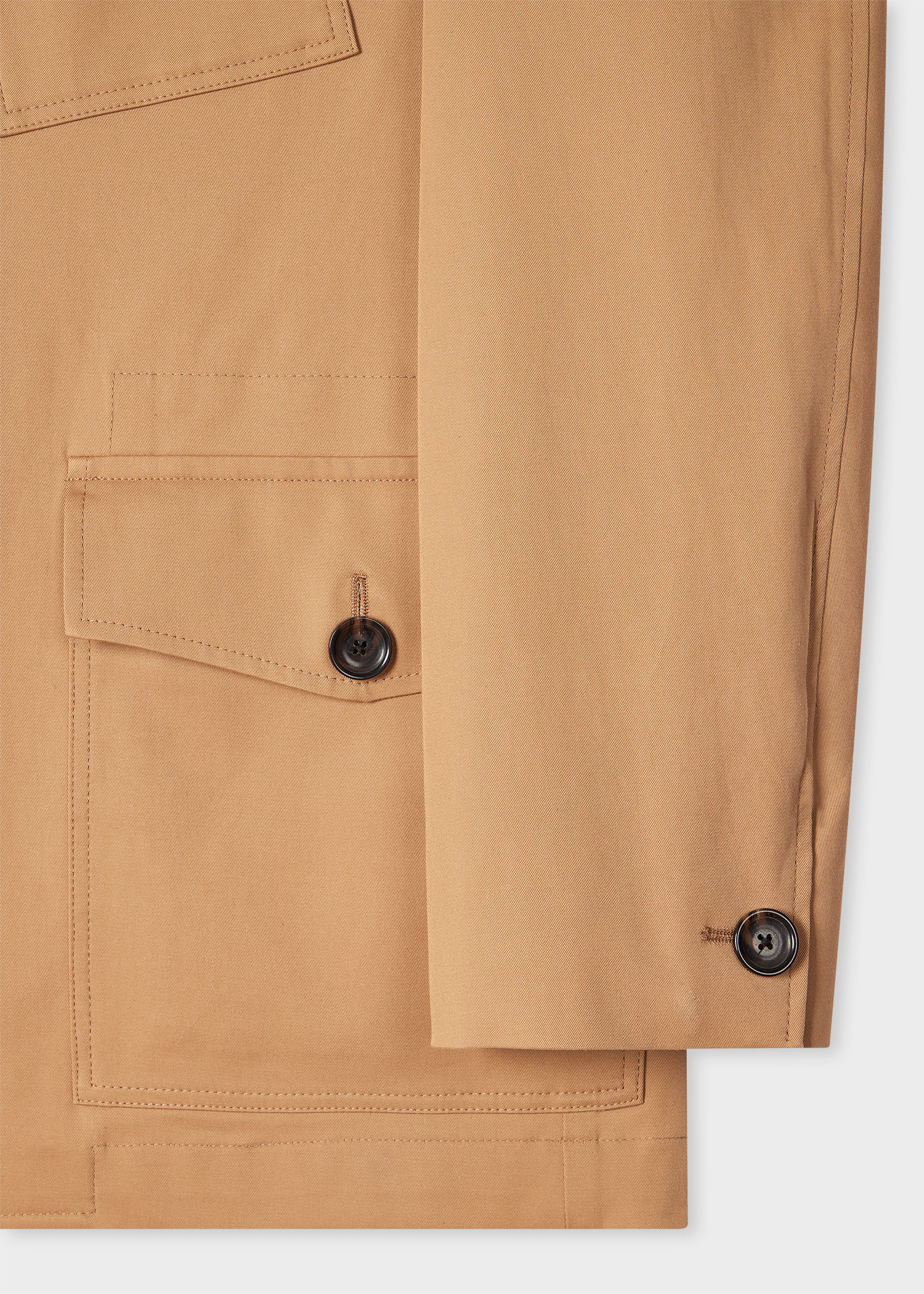 Tan Fine Cotton-Twill Co-ord - 3