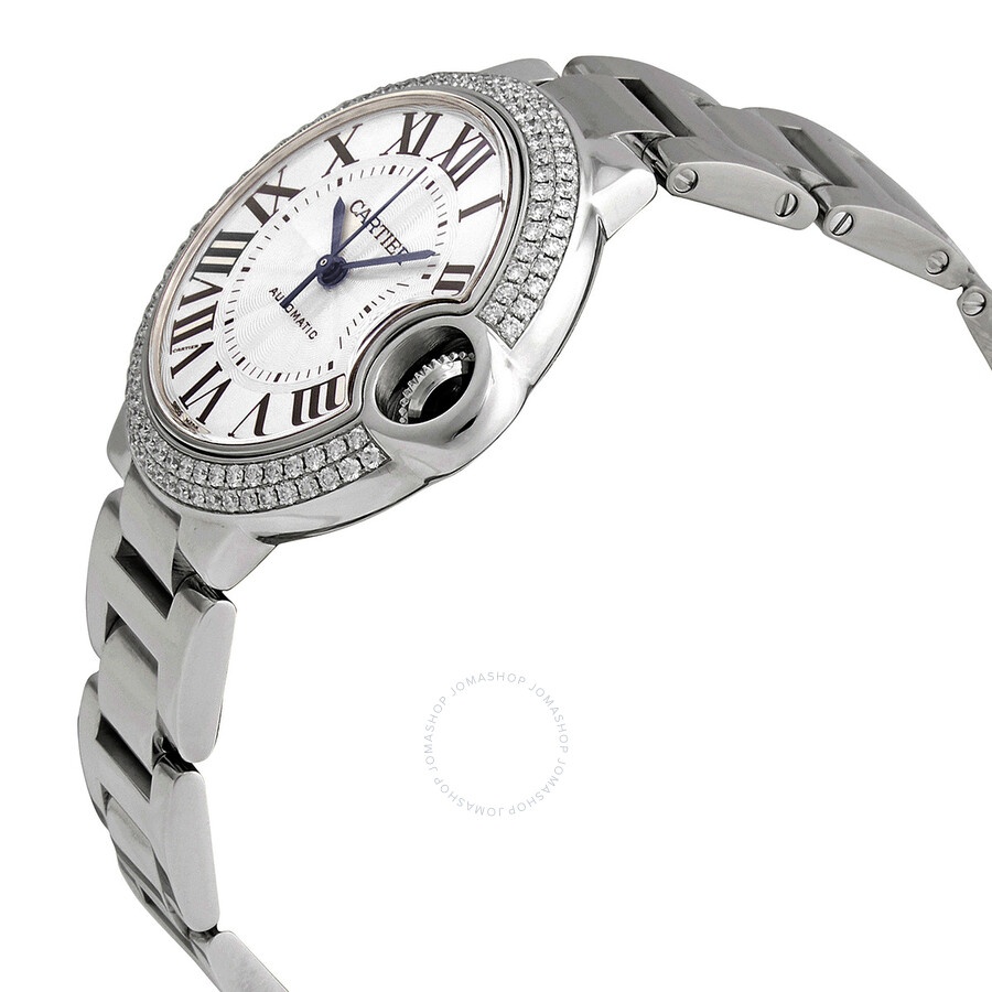 Cartier Ballon Bleu Silver guilloche Opaline Dial  Watch WE902065 - 2