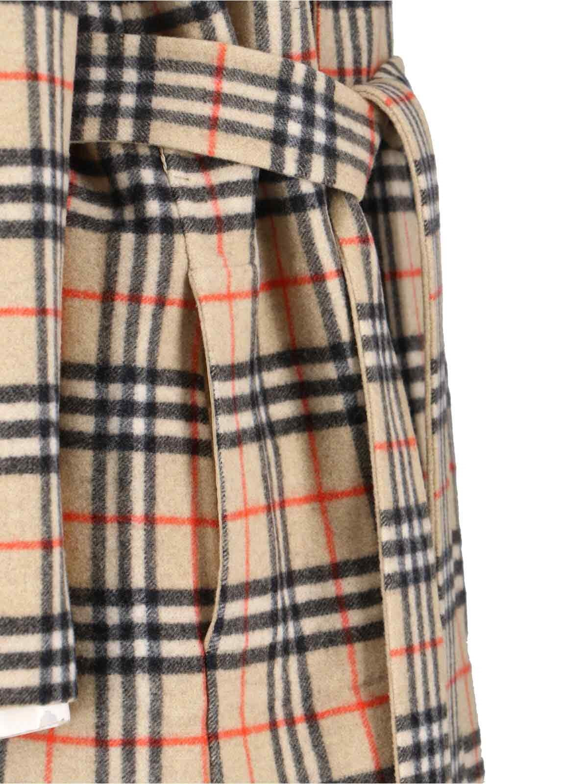 REVERSIBLE WOOL COAT - 4