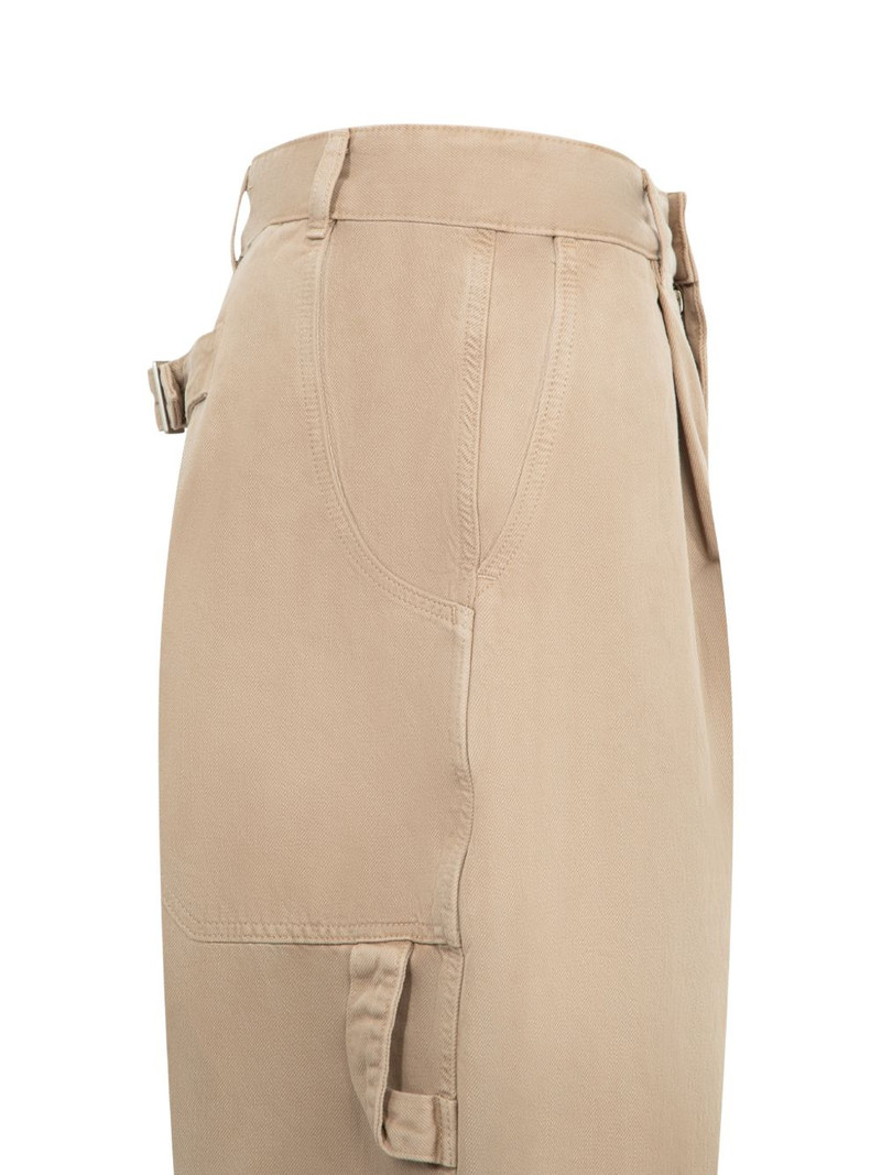 adjustable-tie tapered jeans 3