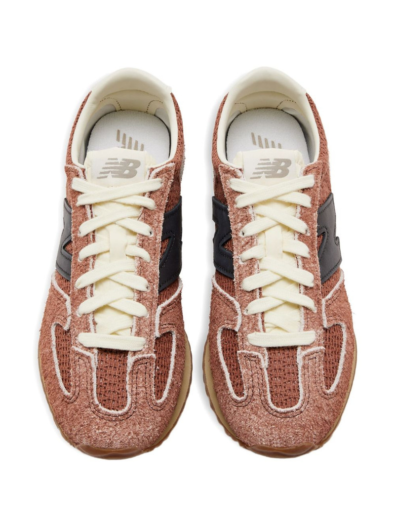 New Balance suede panelled sneakers outlook