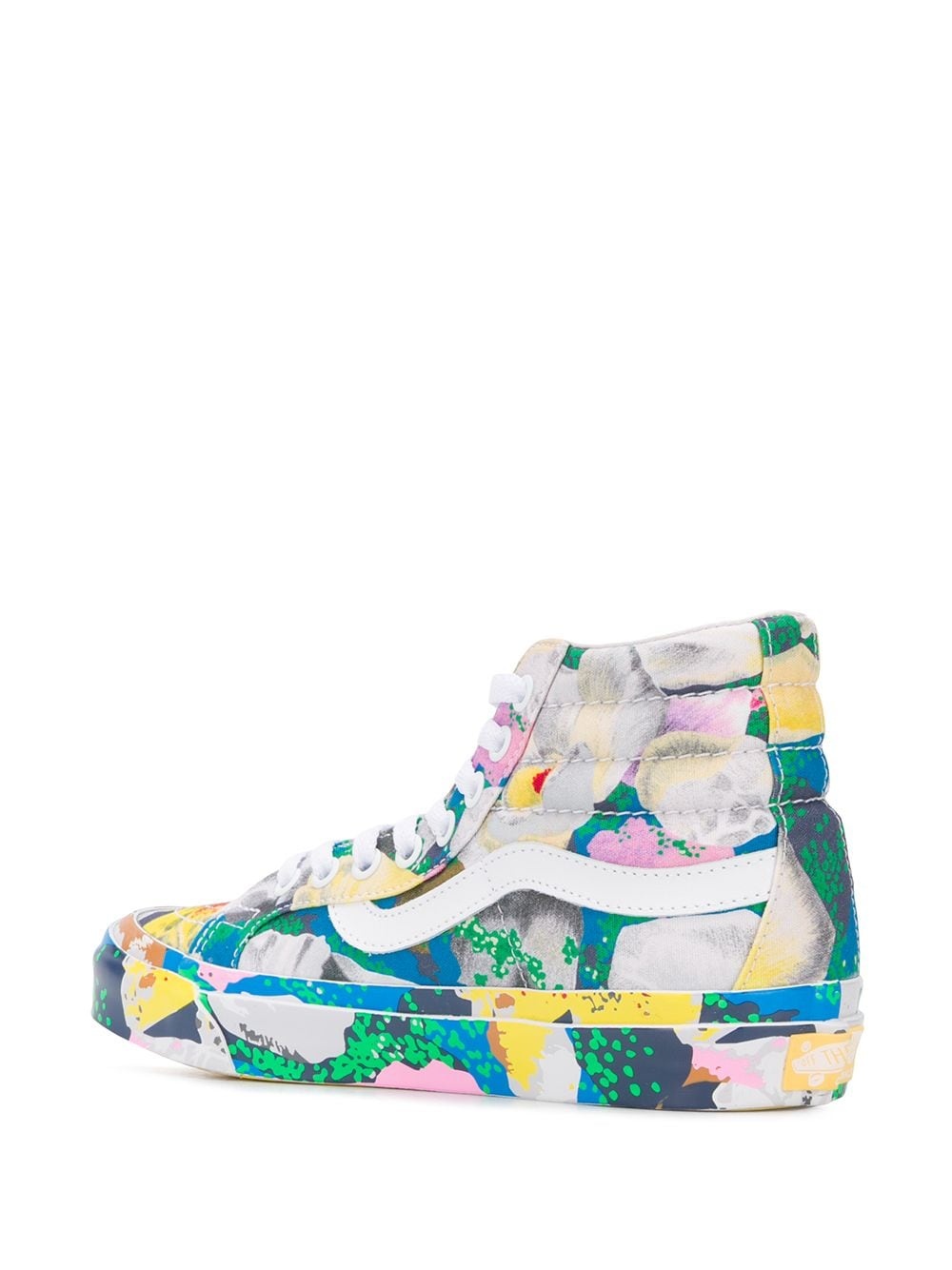 x Vans floral-print Sk8-Hi sneakers - 3