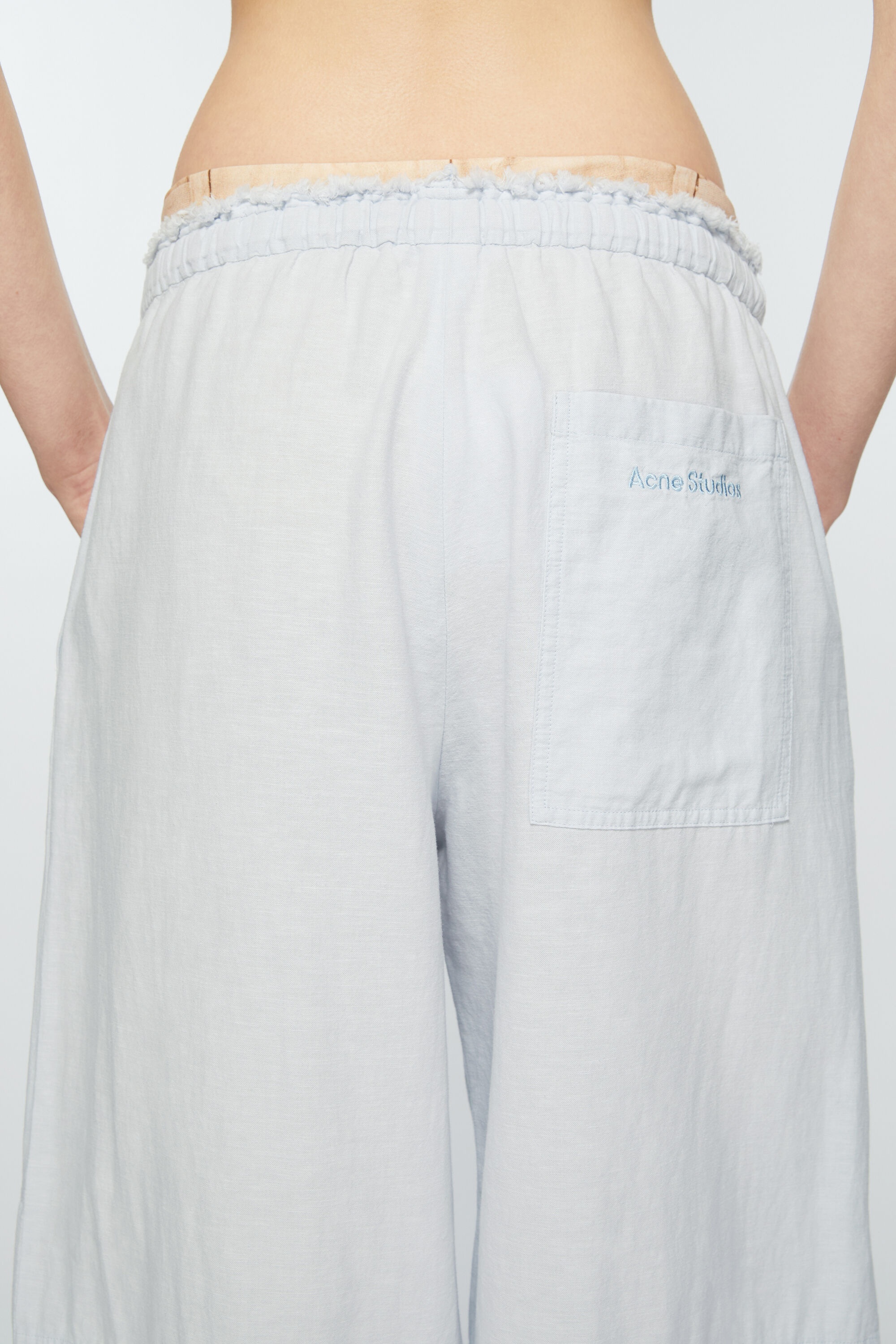 Relaxed fit trousers - Pale blue - 5