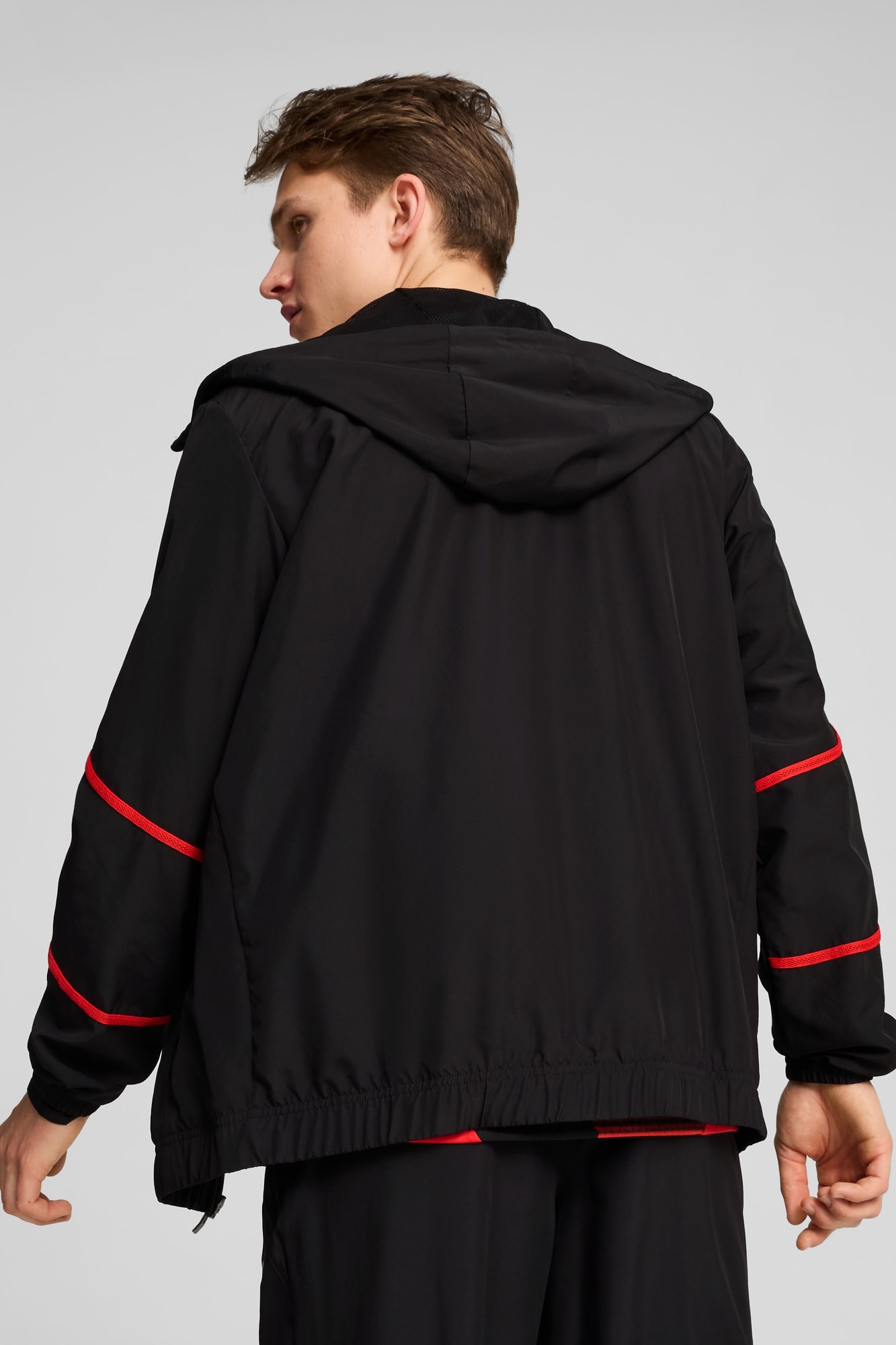 AC Milan Pre-Match Men's Woven Soccer Jacket - 6