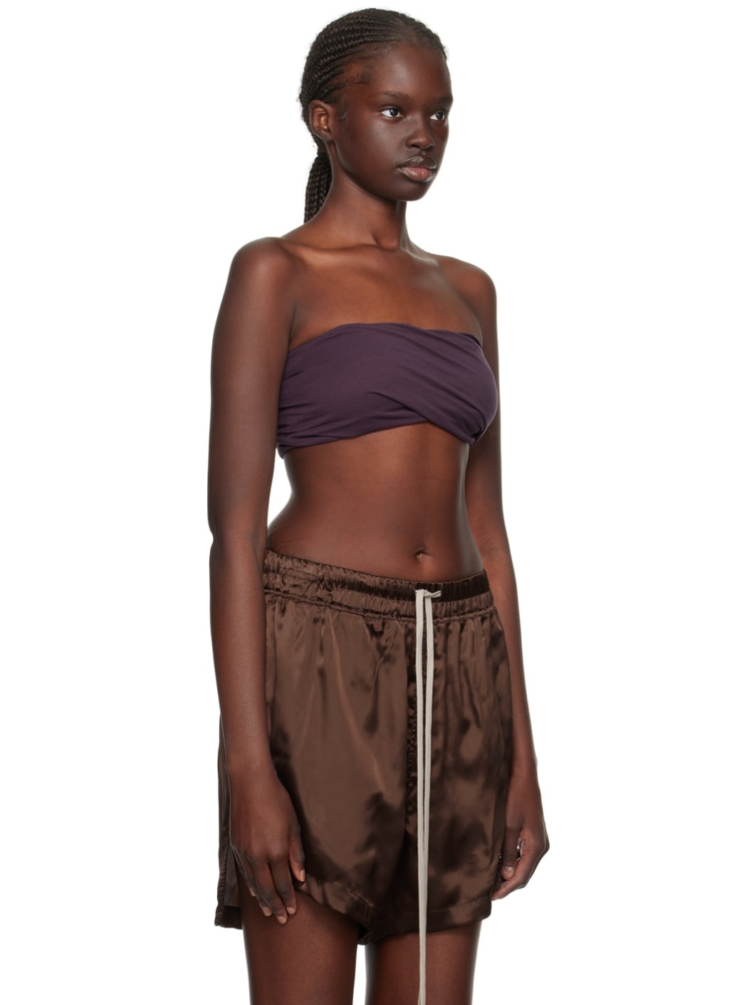 Purple Twisted Camisole - 2
