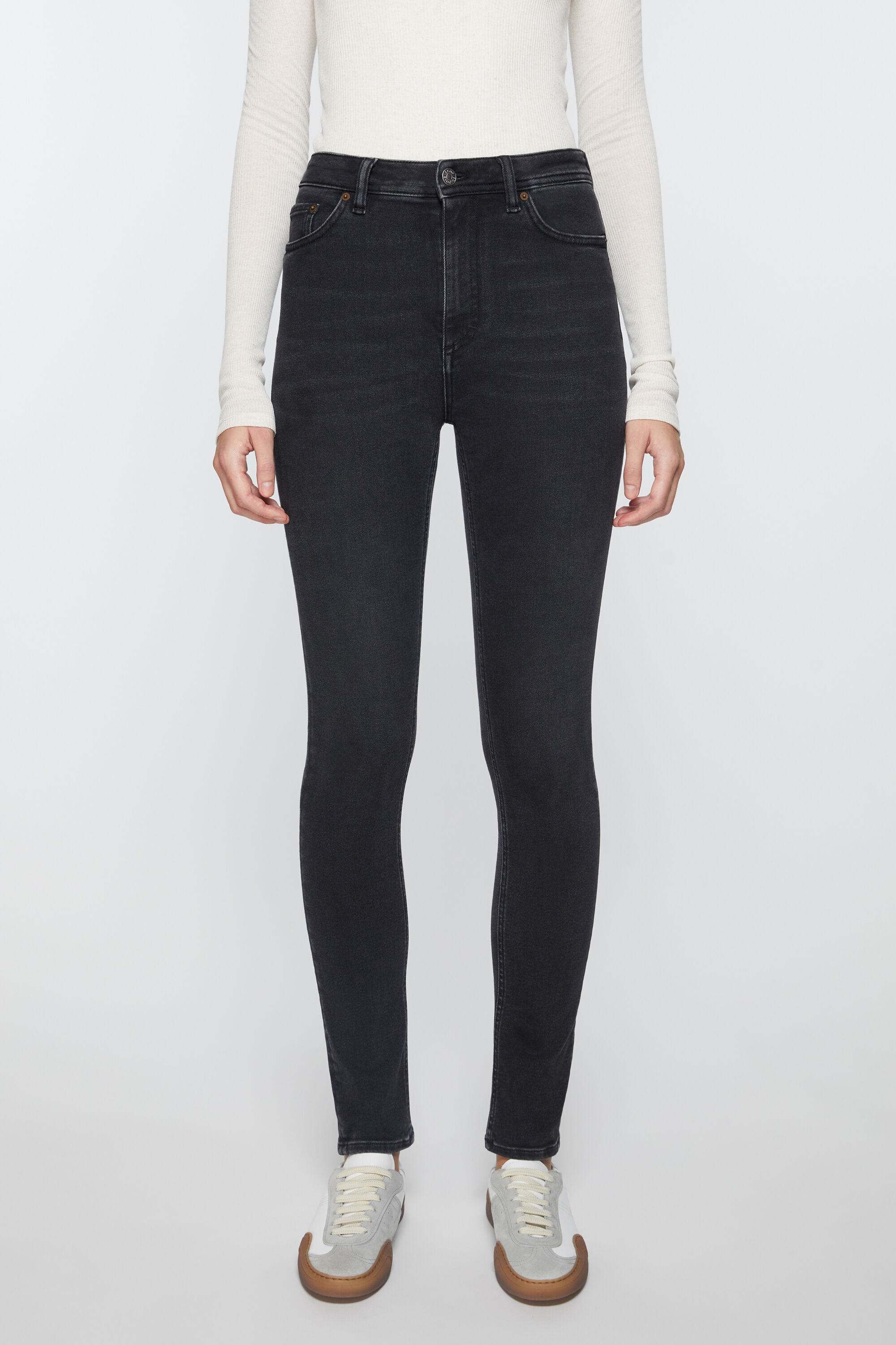Skinny fit jeans - Peg - Used black - 2