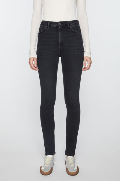 Acne Studios Skinny fit jeans - Peg - Used black outlook