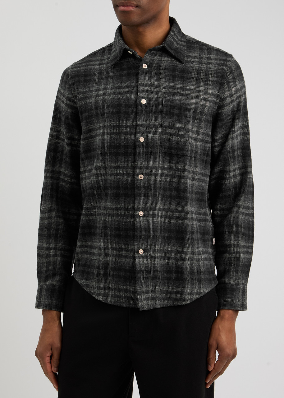 NN07 Arne Checked Flannel Shirt - 2