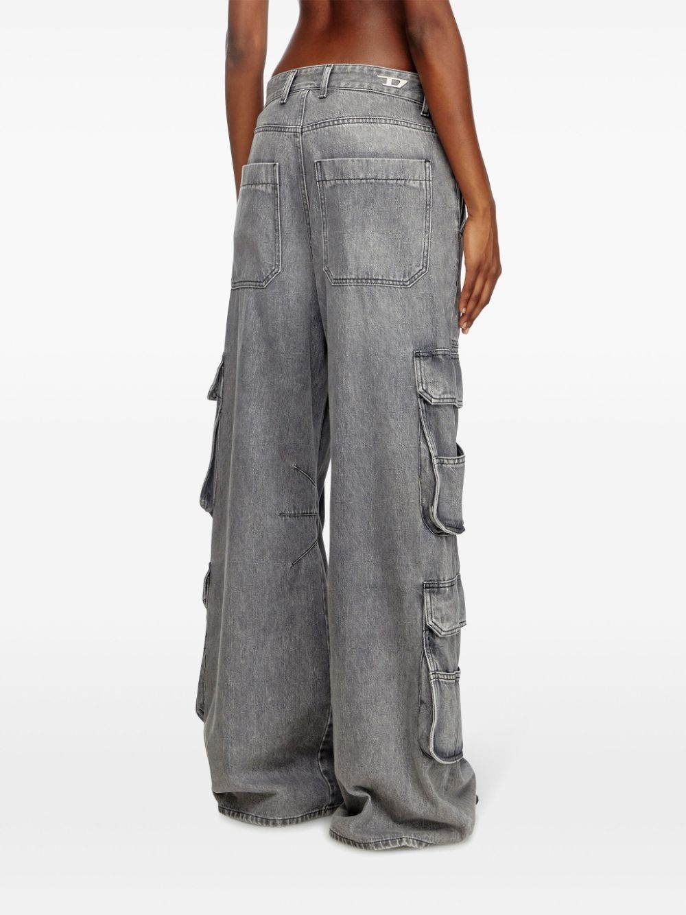 1996 D-Sire wide-leg jeans - 4
