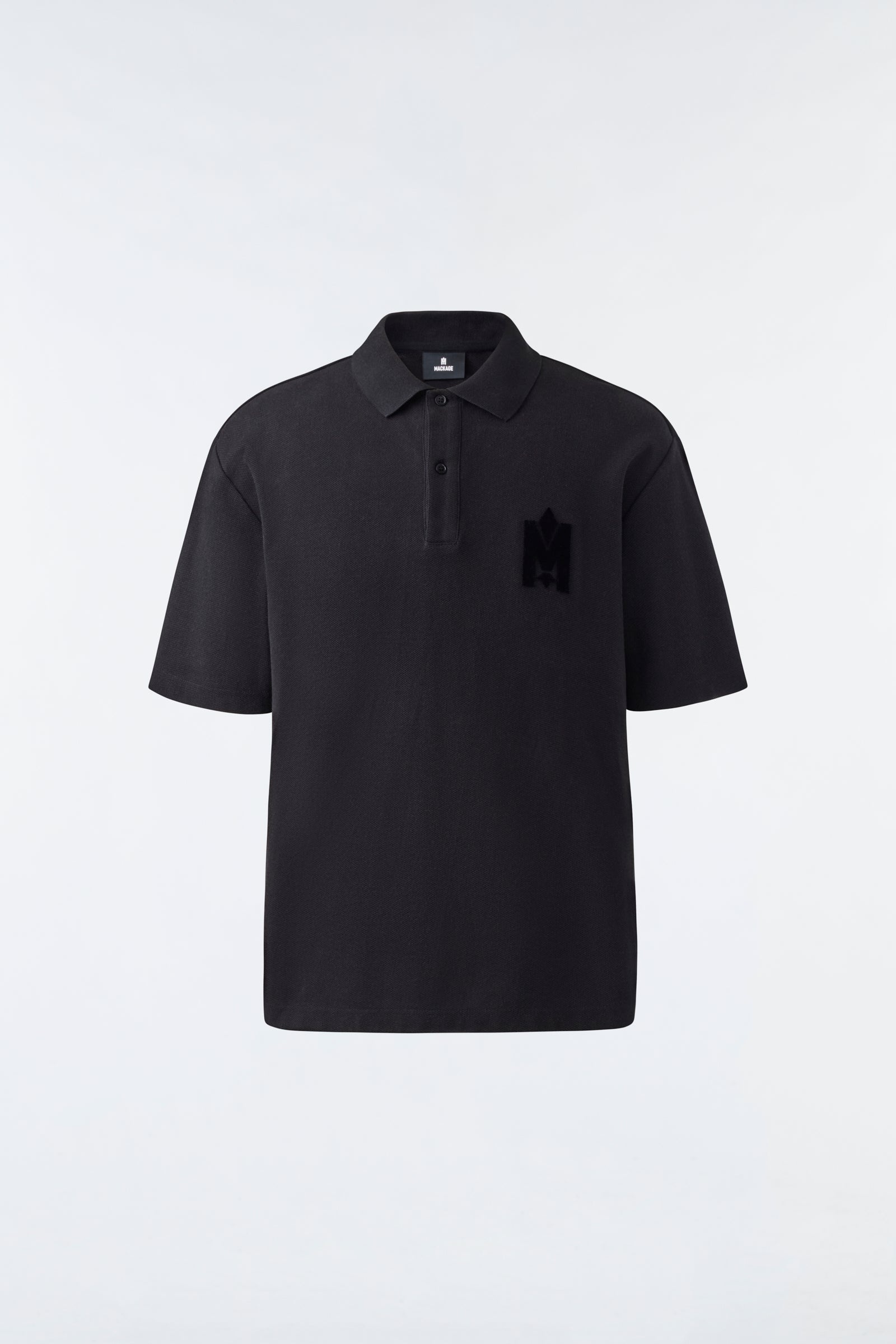 CAYMAN Oversized organic pique polo - 1