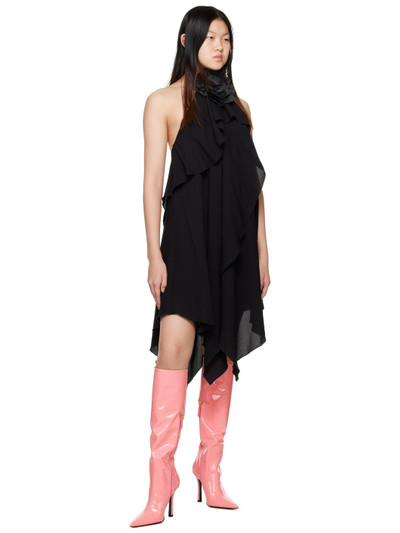 Blumarine Pink Pointed Tall Boots outlook