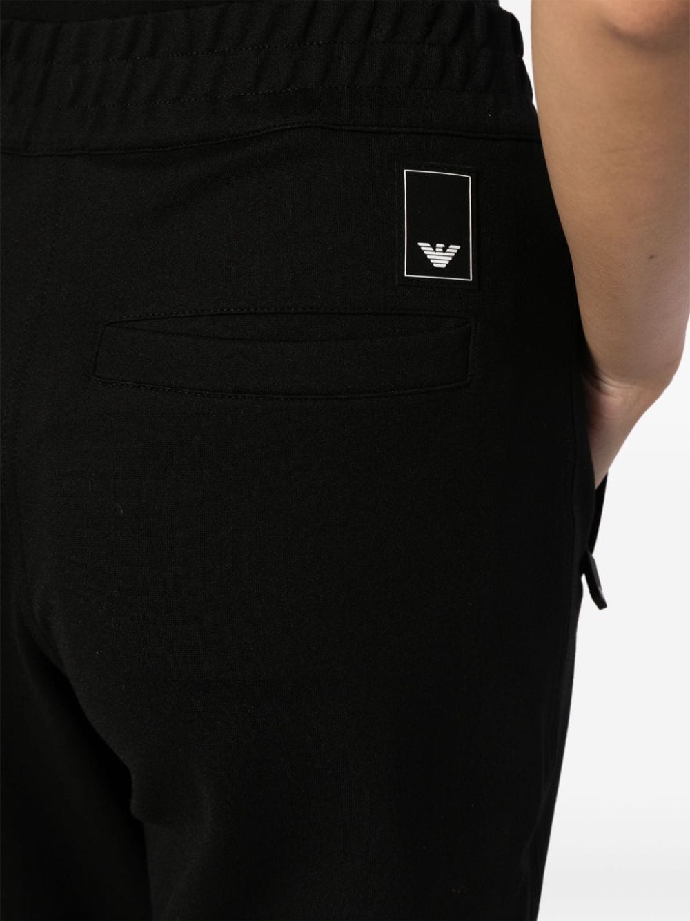 logo-appliqué high-waist track pants - 5