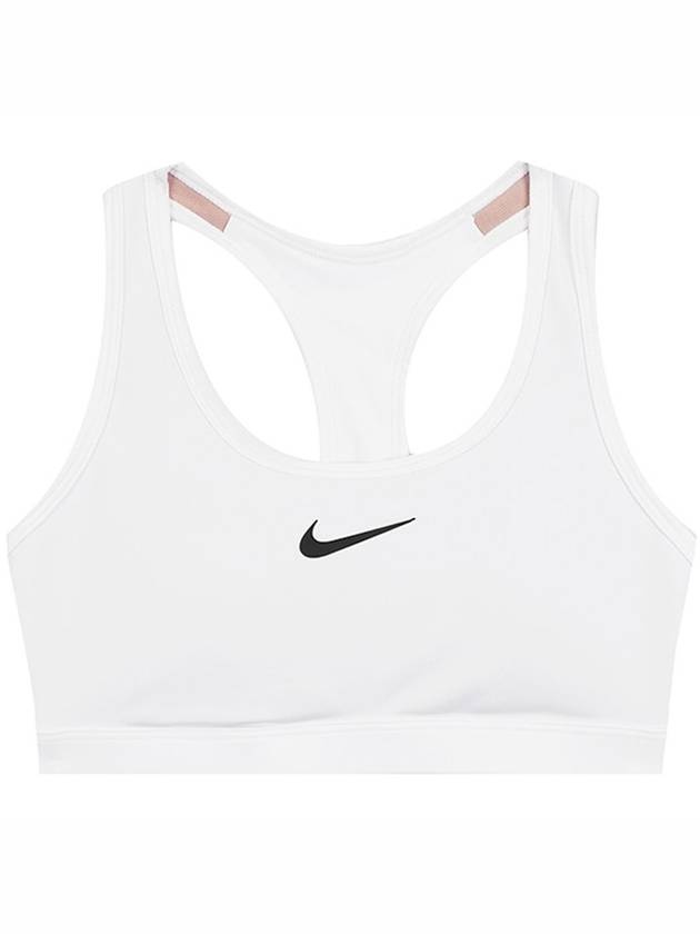 Swoosh Padded Sports Bra White - 1