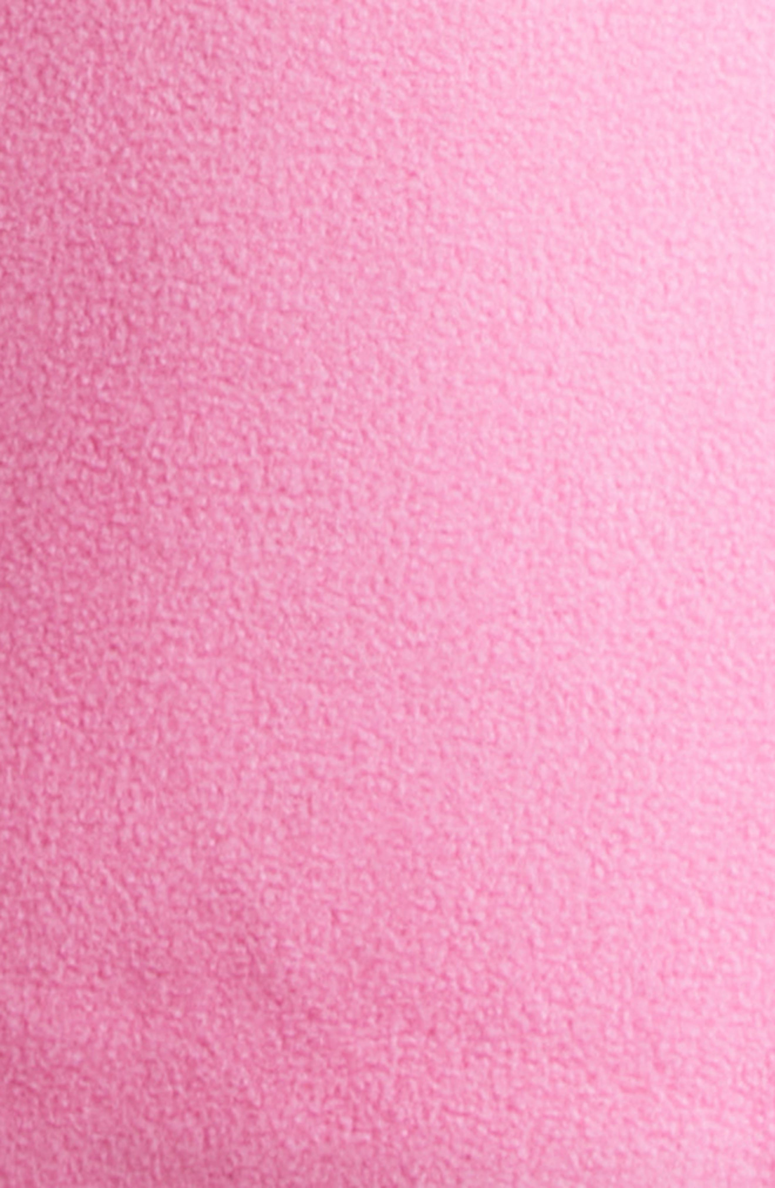 Sandy Liang Polar Fleece Miniskirt in Pink at Nordstrom - 7