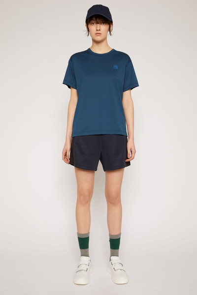 Acne Studios Classic fit t-shirt midnight blue outlook