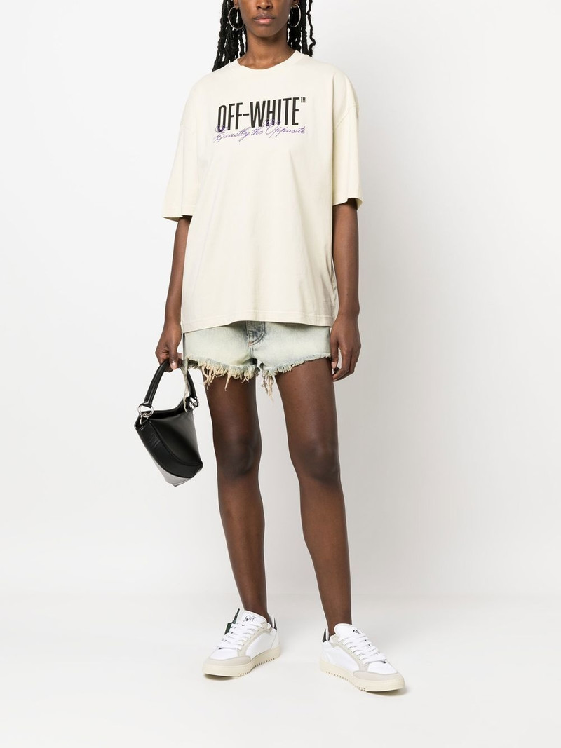 Off-White logo-print short-sleeve T-shirt outlook