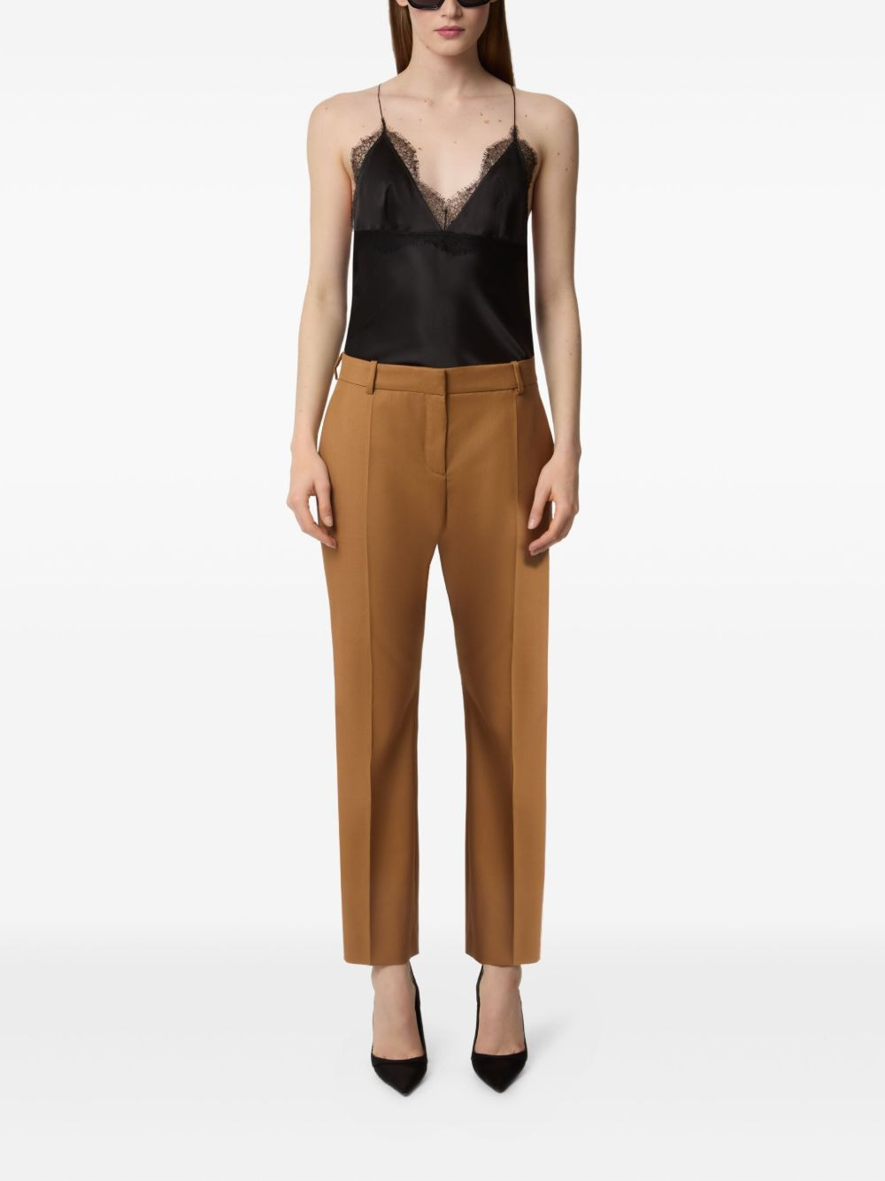 gabardine trousers - 2