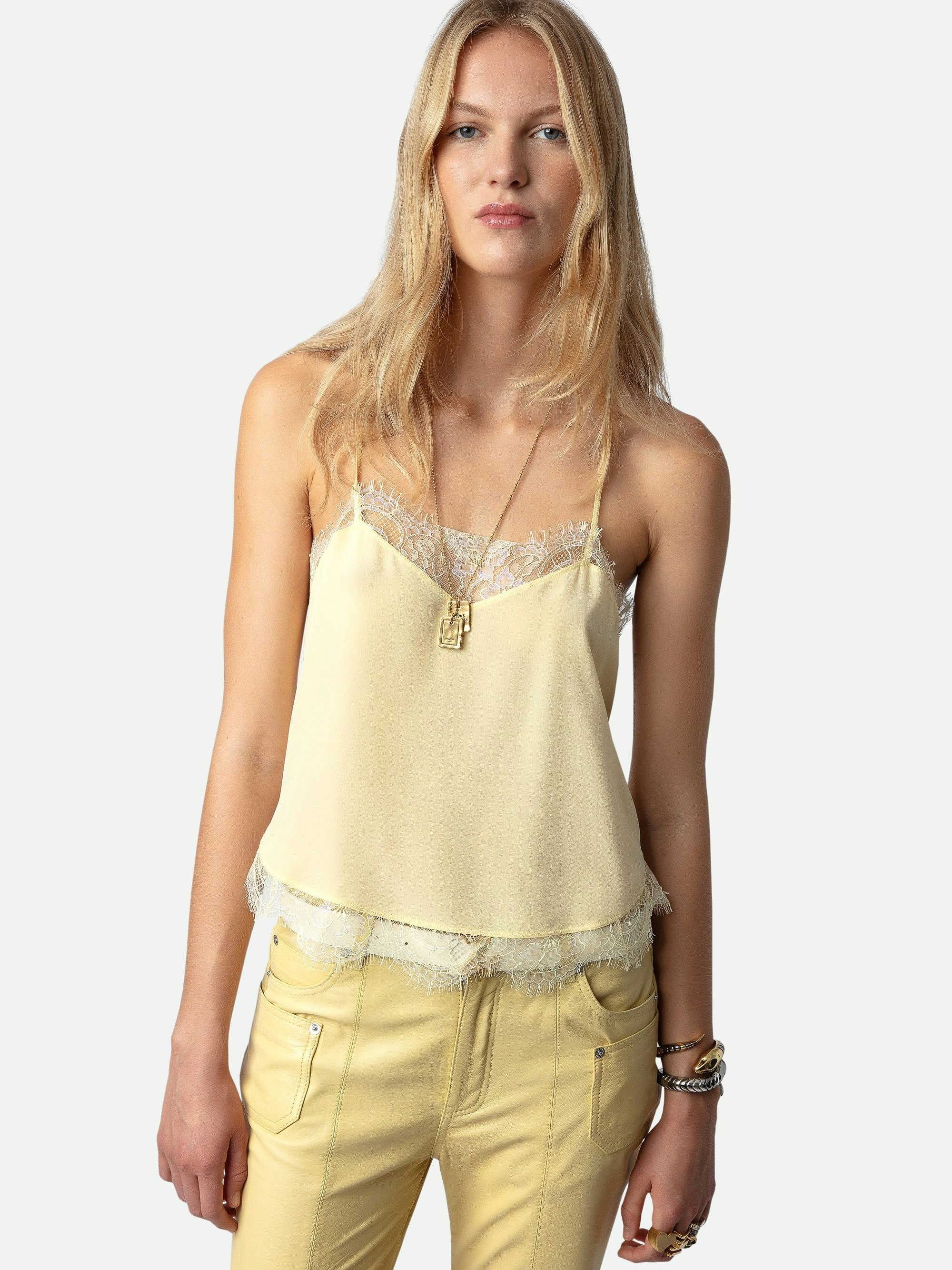 Claudy Silk Camisole - 6