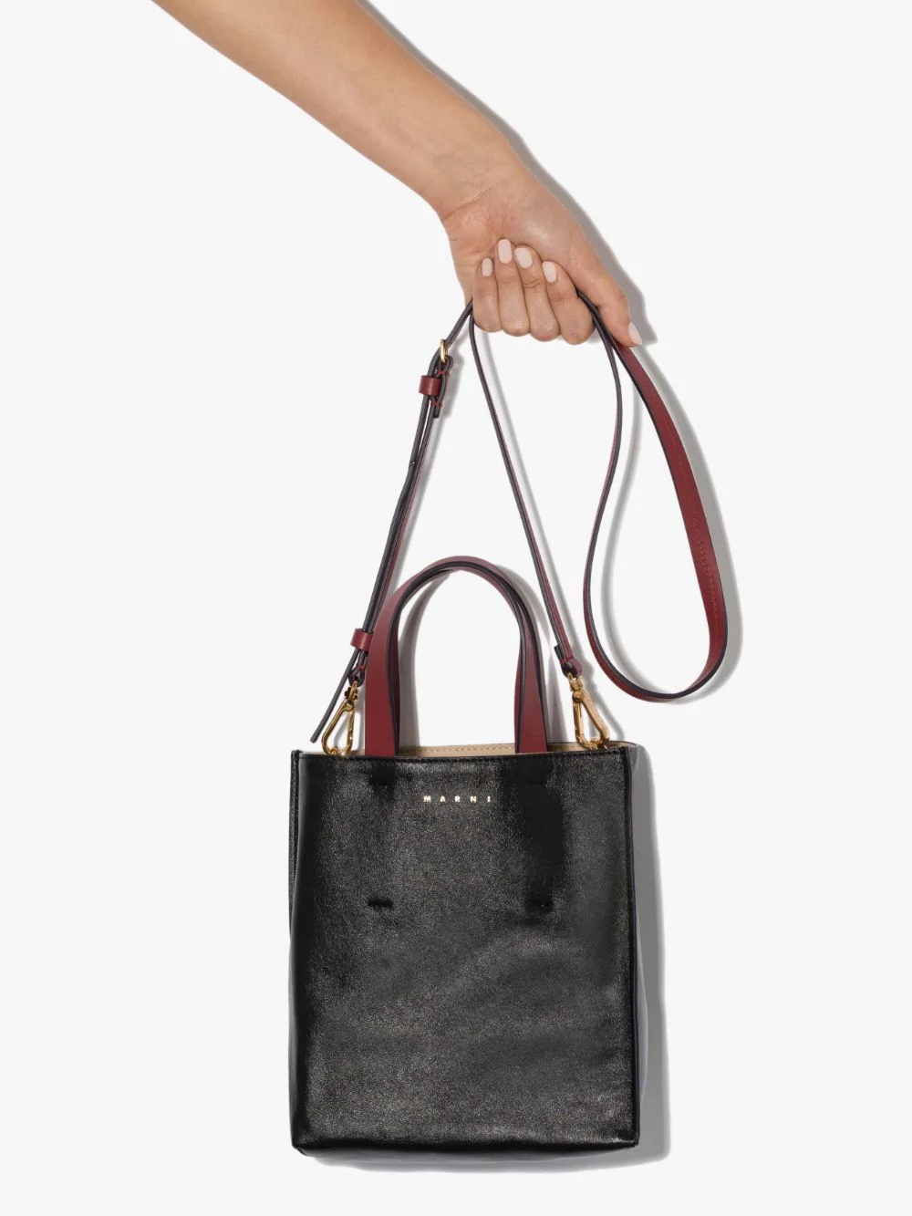 Museo leather tote bag - 3