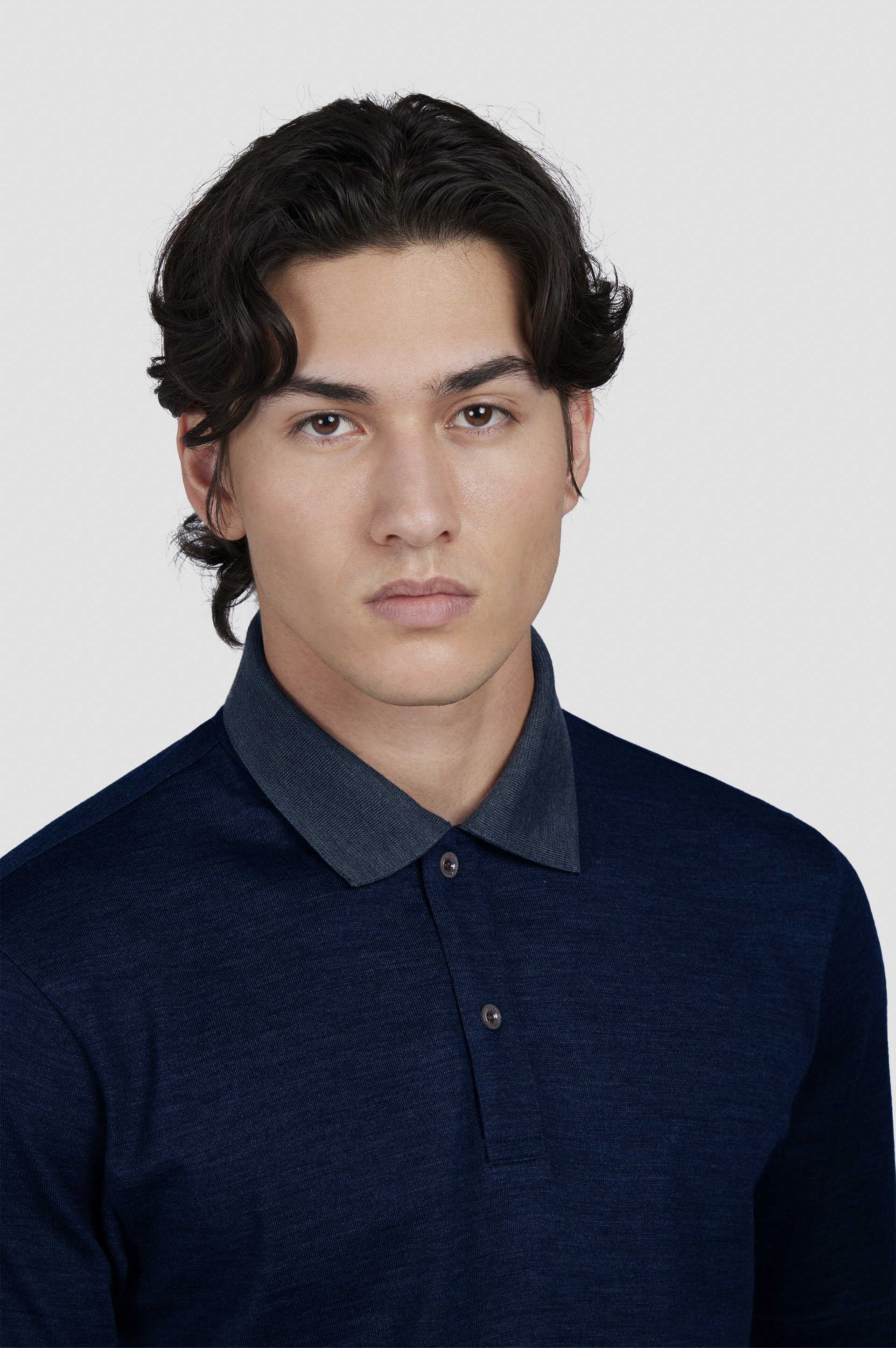MERINO EXTRAFINE POLO SHIRT - 4
