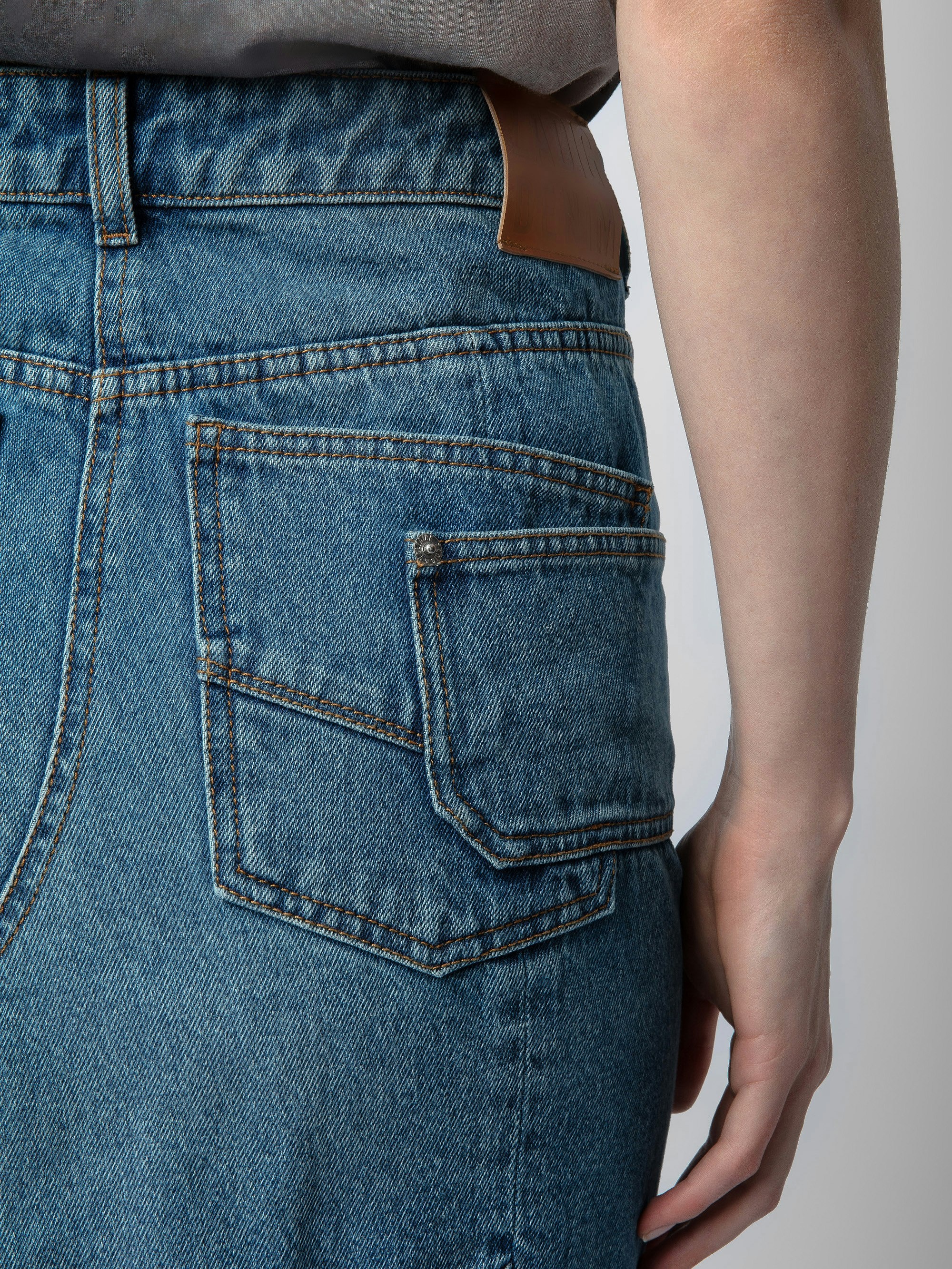 Jinko Denim Skirt - 5